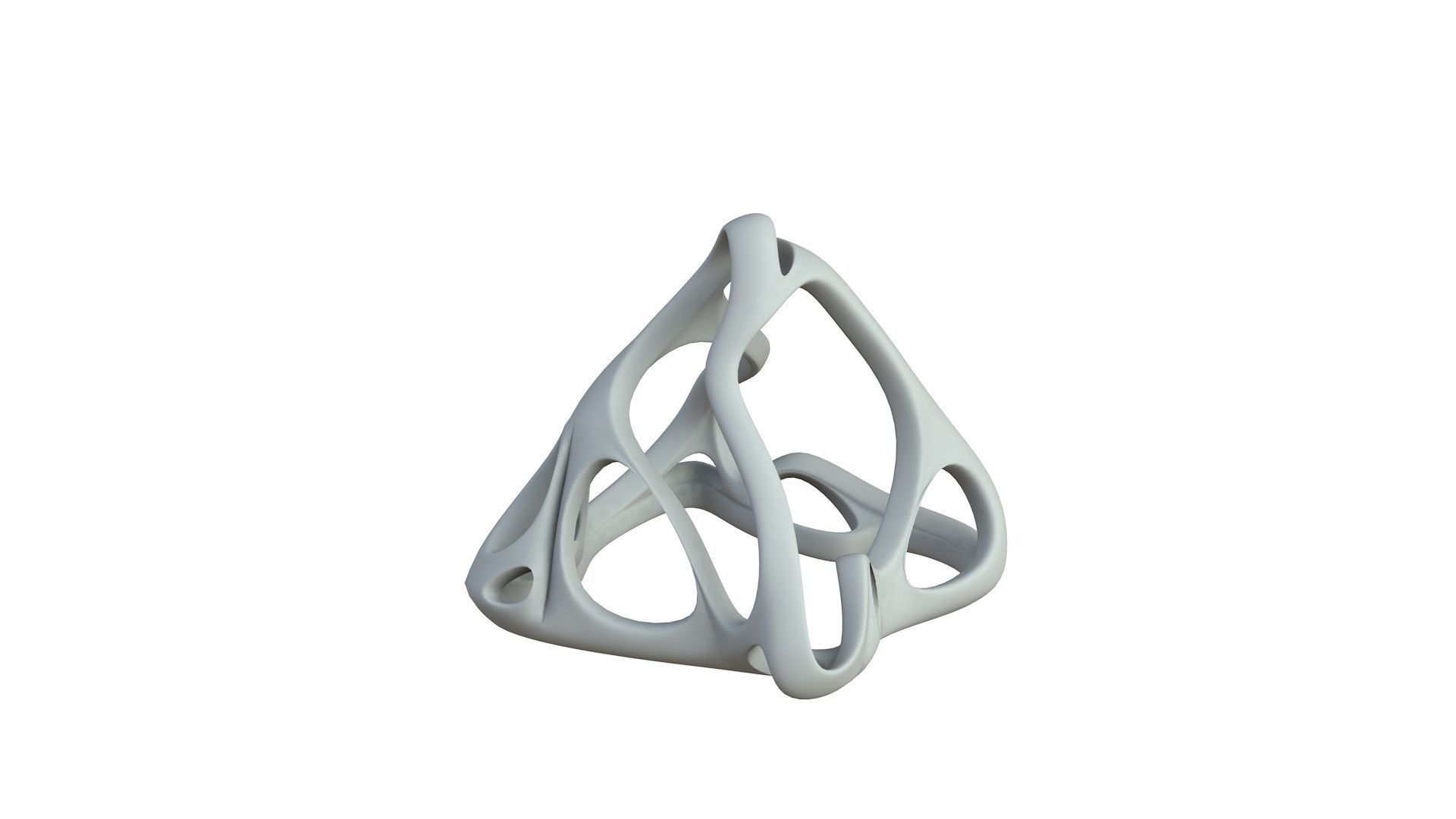 SciFi Cube Object No 63644 Low Poly Shape Low-poly 3D model_4