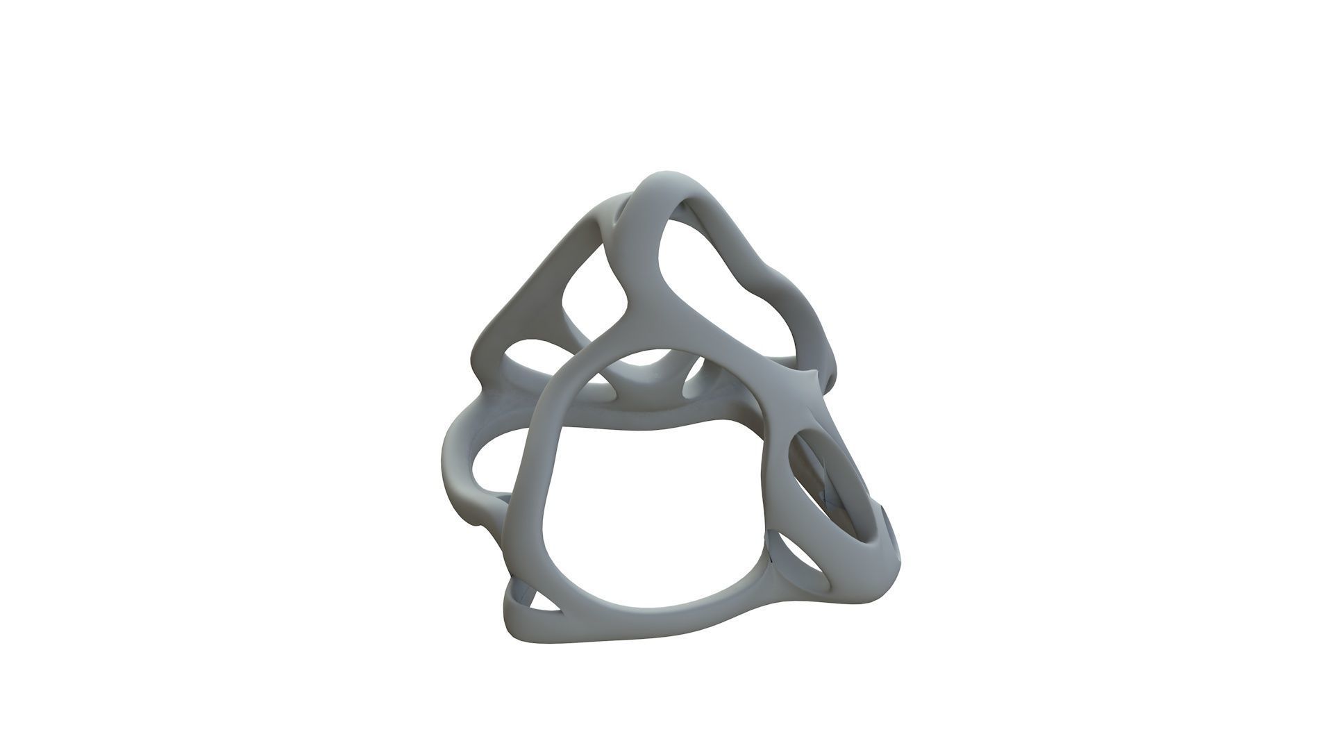 SciFi Cube Object No 63644 Low Poly Shape Low-poly 3D model_13