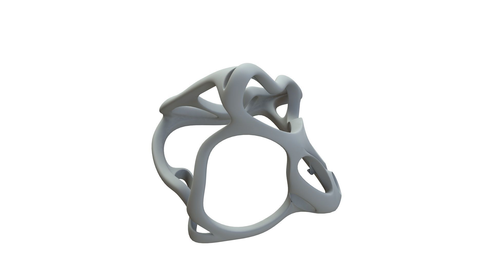 SciFi Cube Object No 63644 Low Poly Shape Low-poly 3D model_15