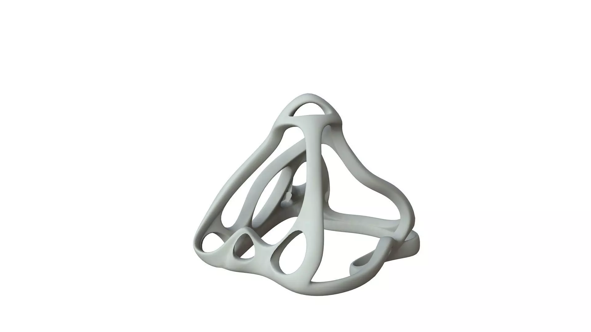 SciFi Cube Object No 63644 Low Poly Shape Low-poly 3D model_0