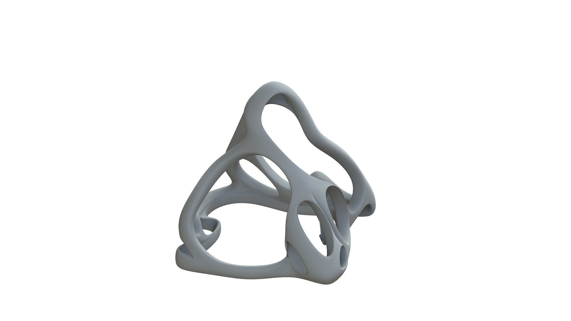 SciFi Cube Object No 63644 Low Poly Shape Low-poly 3D model_10