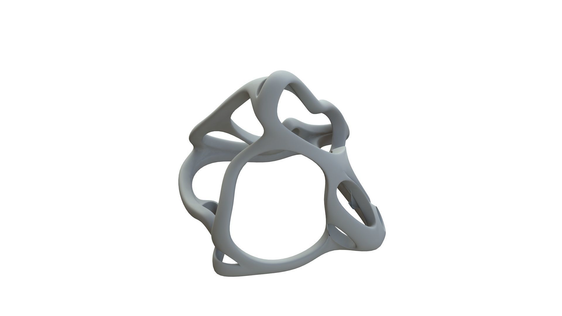 SciFi Cube Object No 63644 Low Poly Shape Low-poly 3D model_14