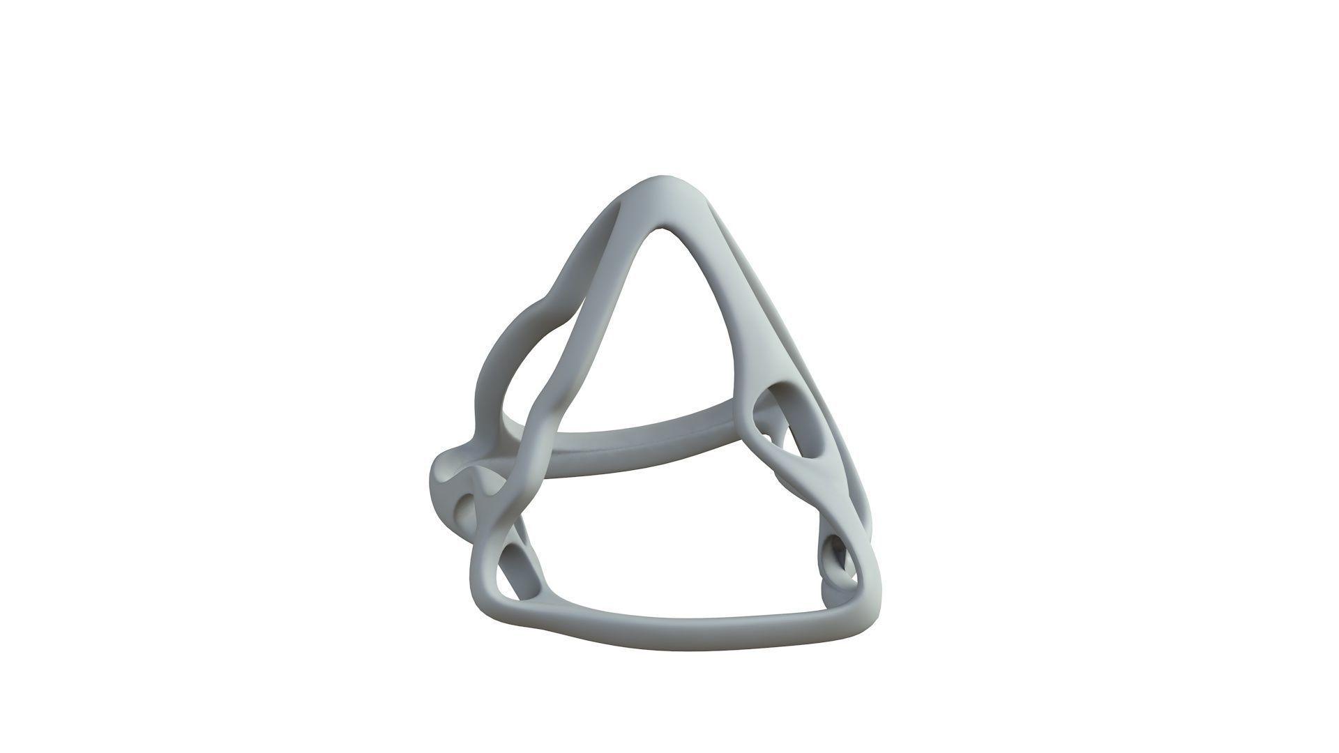 SciFi Cube Object No 63589 Low Poly Shape Low-poly 3D model_6