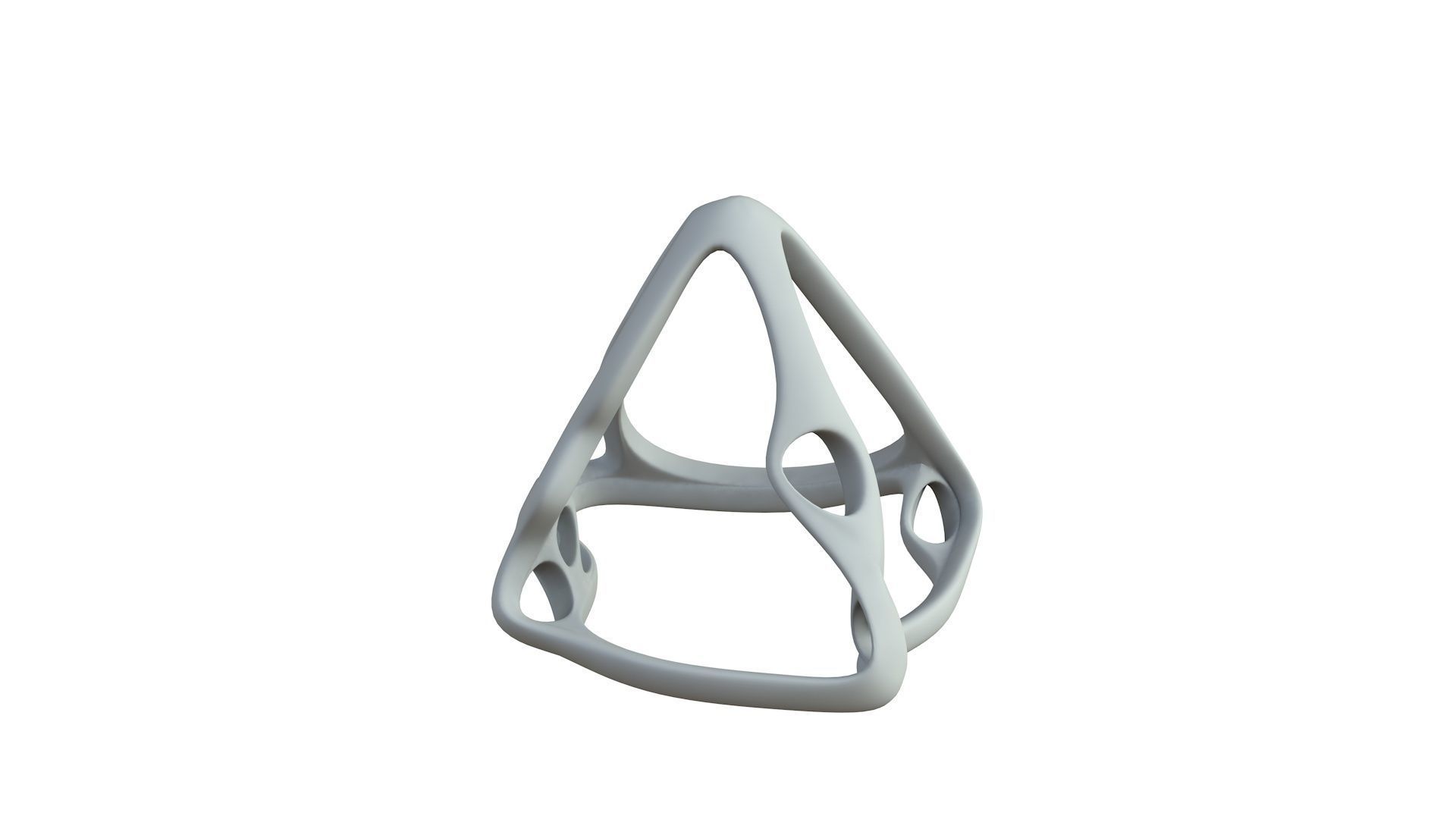 SciFi Cube Object No 63589 Low Poly Shape Low-poly 3D model_5