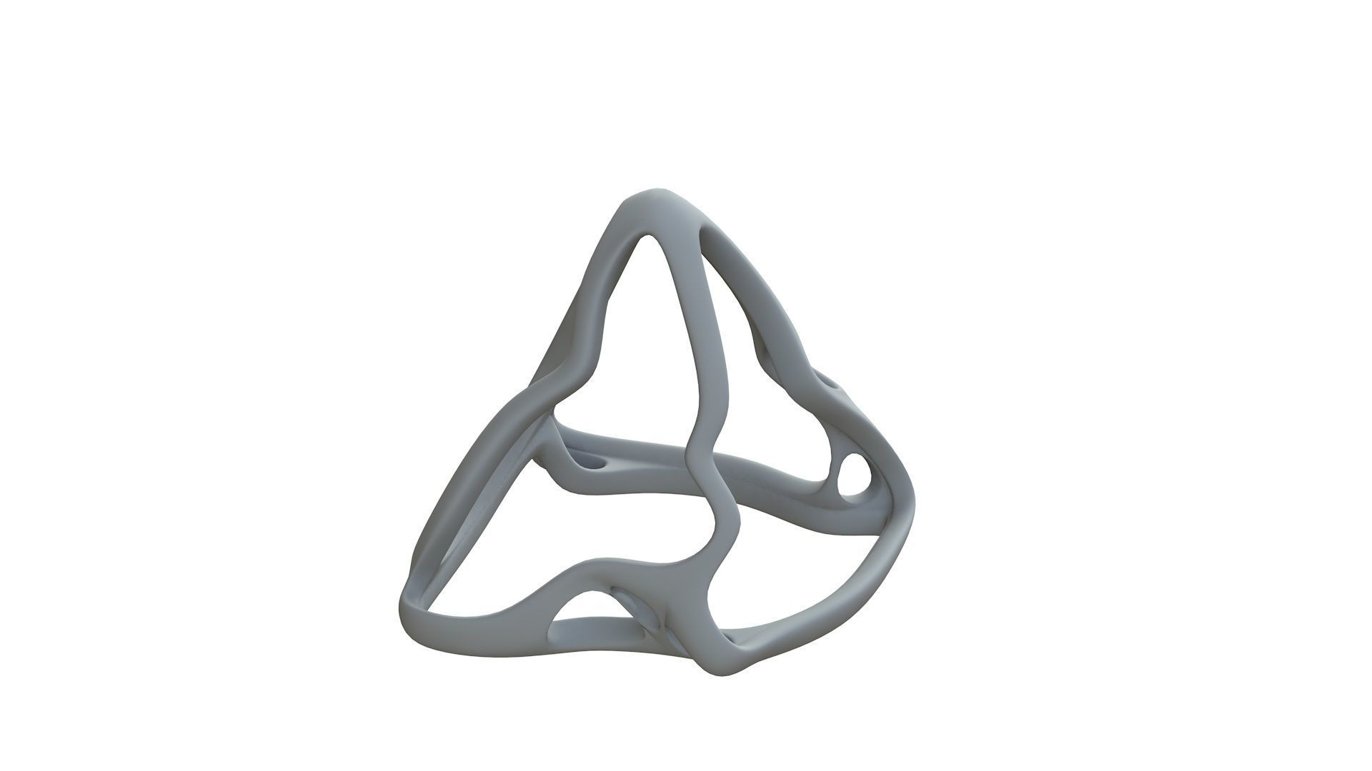 SciFi Cube Object No 63589 Low Poly Shape Low-poly 3D model_10