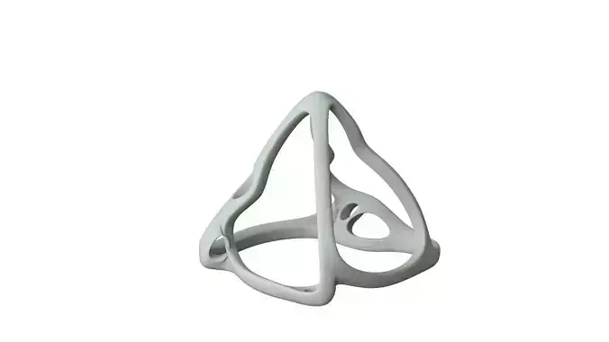 SciFi Cube Object No 63589 Low Poly Shape Low-poly 3D model SciFi Cube Object No 63589 Low Poly Shape Low-poly 3D model