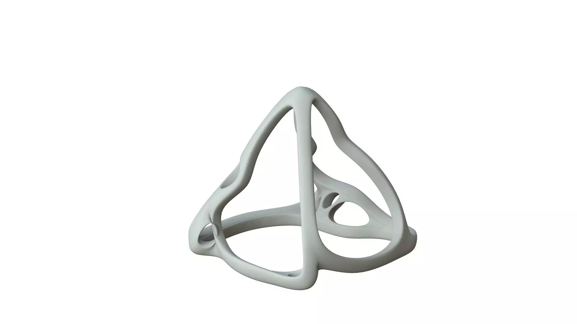 SciFi Cube Object No 63589 Low Poly Shape Low-poly 3D model_0