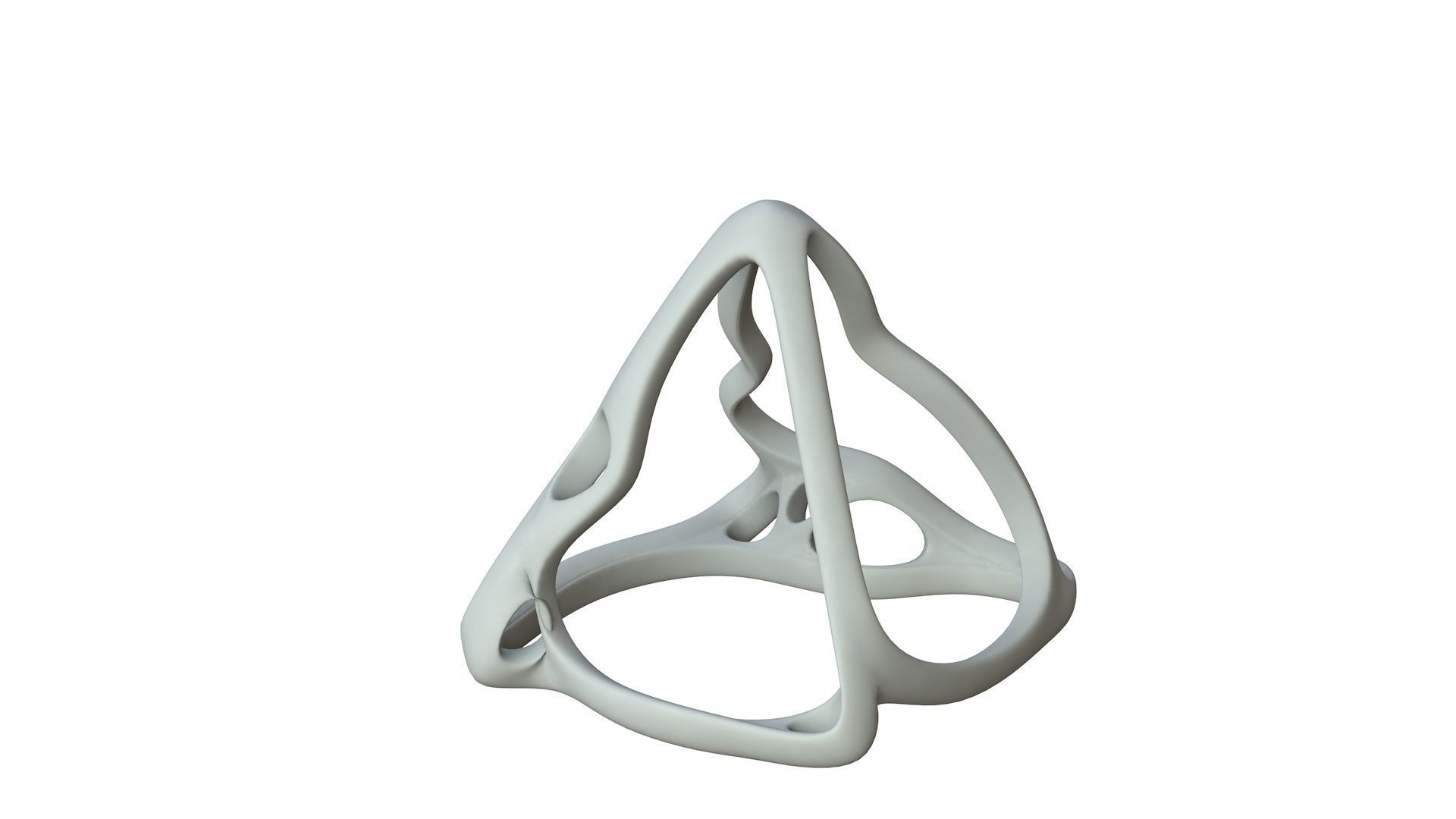 SciFi Cube Object No 63589 Low Poly Shape Low-poly 3D model_1