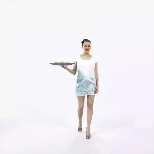 Dream 14M Walking Working Woman Waitress