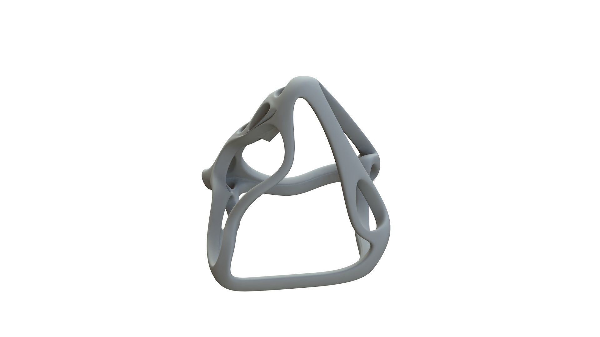 SciFi Cube Object No 63588 Low Poly Shape Low-poly 3D model_13