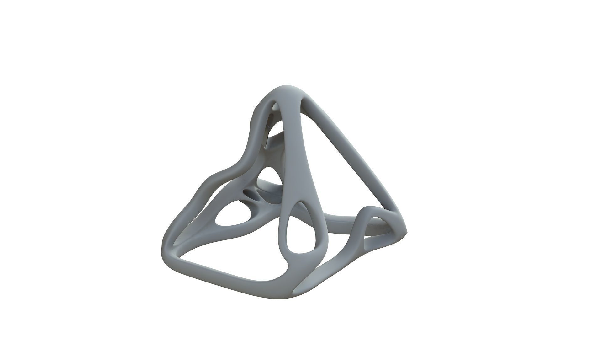 SciFi Cube Object No 63588 Low Poly Shape Low-poly 3D model_9