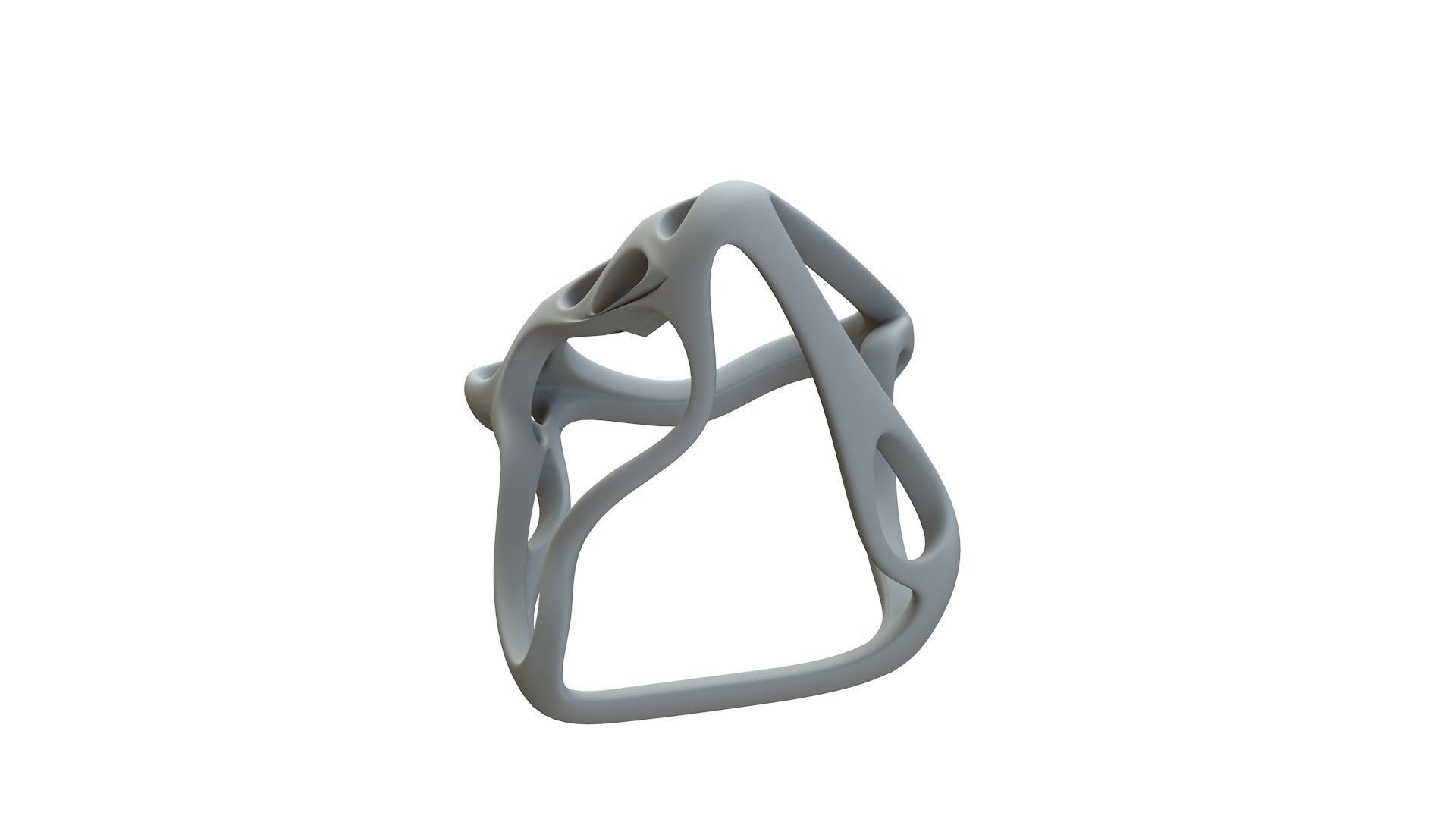 SciFi Cube Object No 63588 Low Poly Shape Low-poly 3D model_14