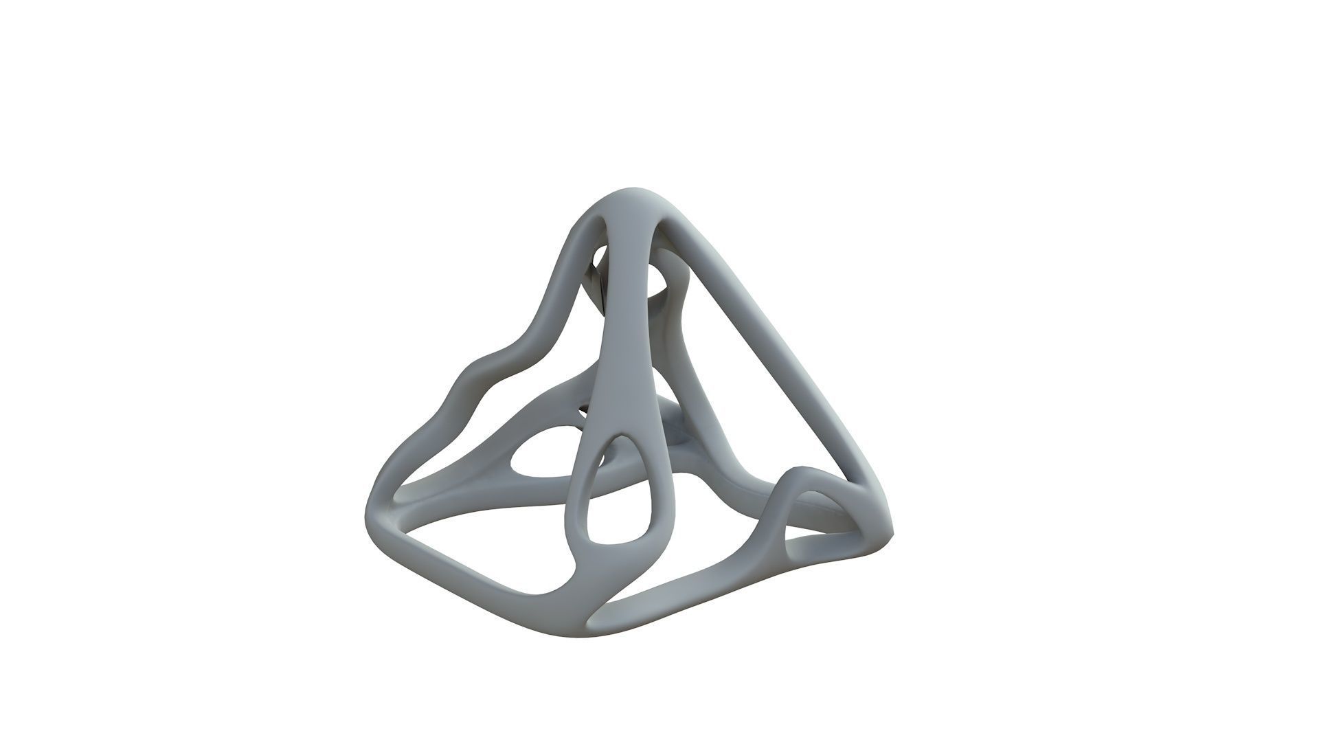 SciFi Cube Object No 63588 Low Poly Shape Low-poly 3D model_8