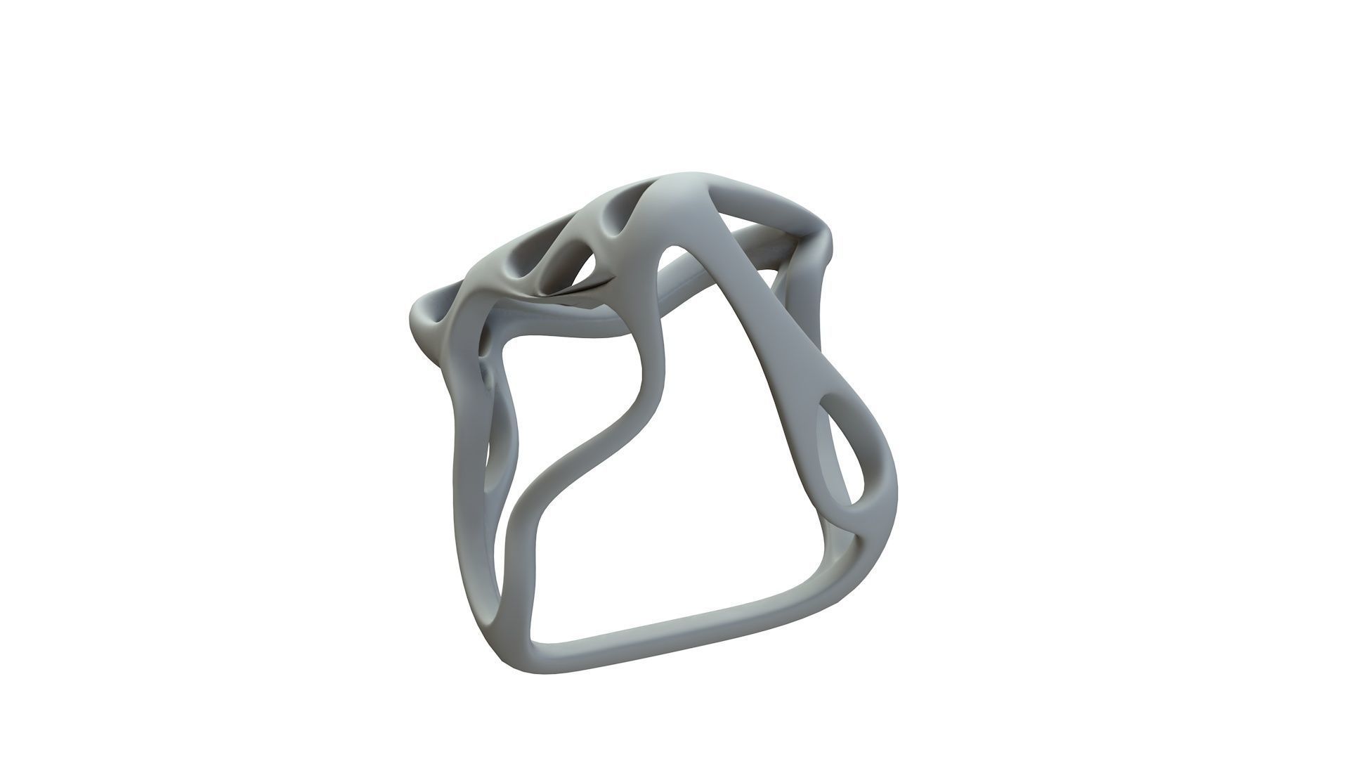 SciFi Cube Object No 63588 Low Poly Shape Low-poly 3D model_16