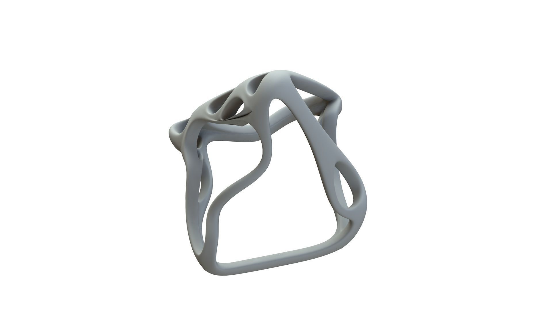 SciFi Cube Object No 63588 Low Poly Shape Low-poly 3D model_15