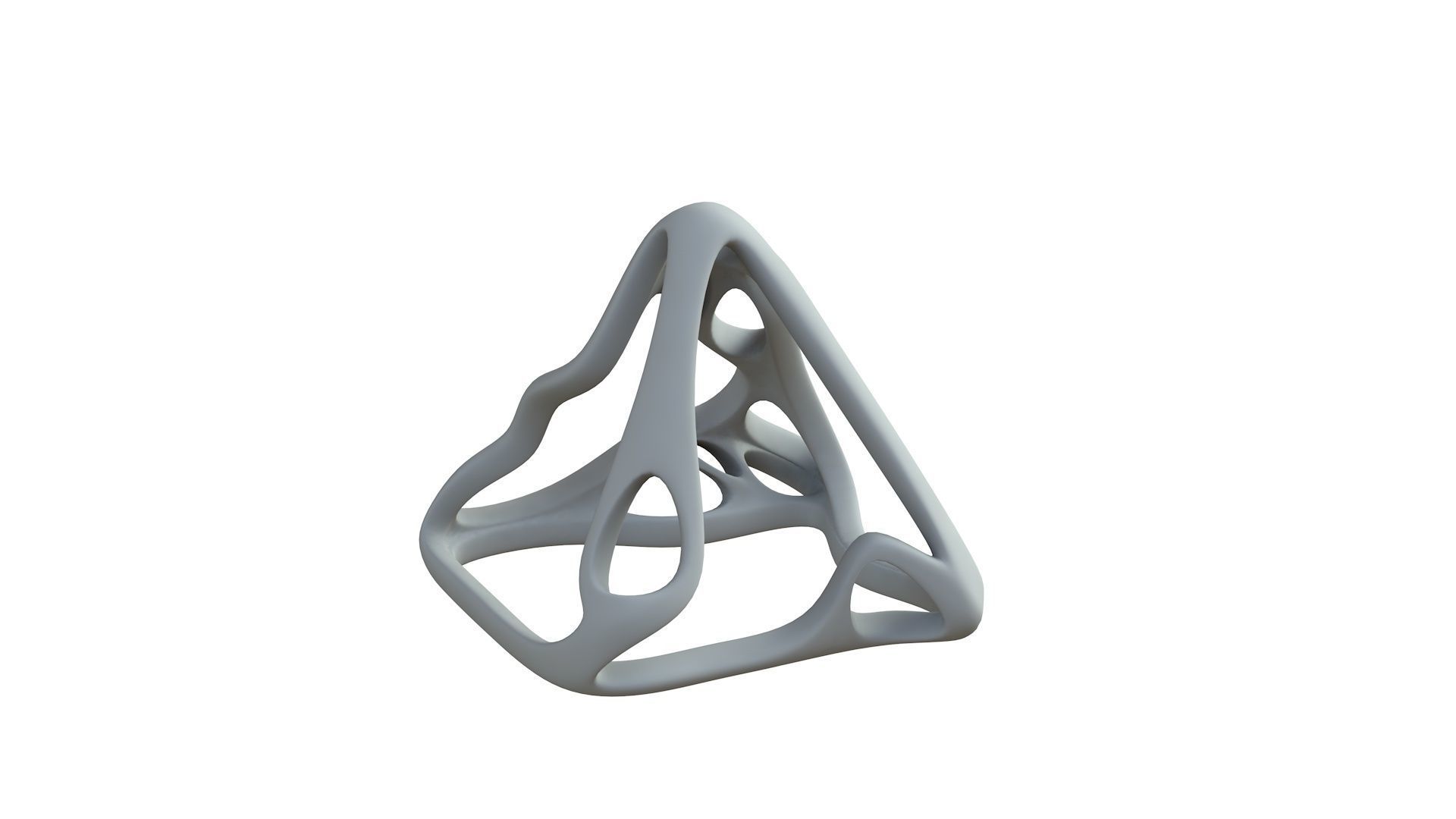 SciFi Cube Object No 63588 Low Poly Shape Low-poly 3D model_7