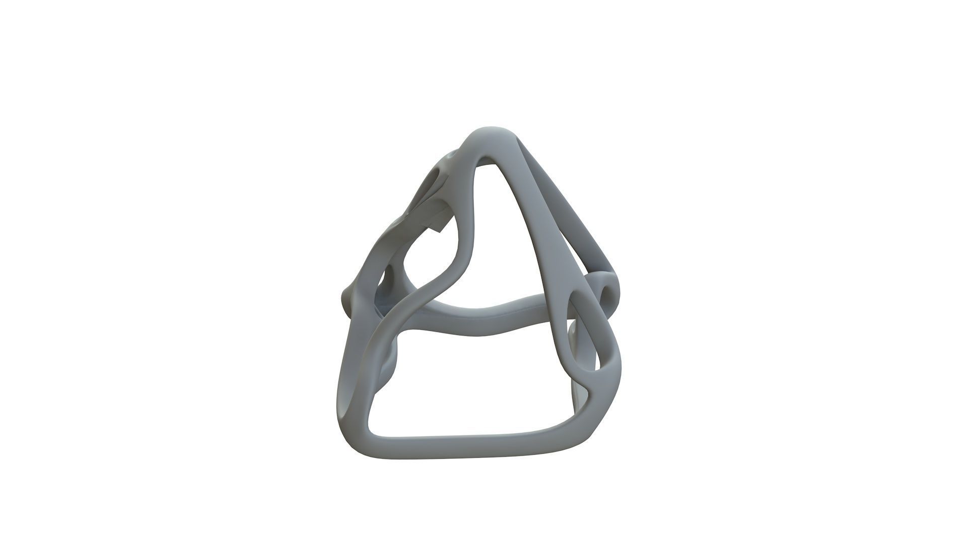 SciFi Cube Object No 63588 Low Poly Shape Low-poly 3D model_12