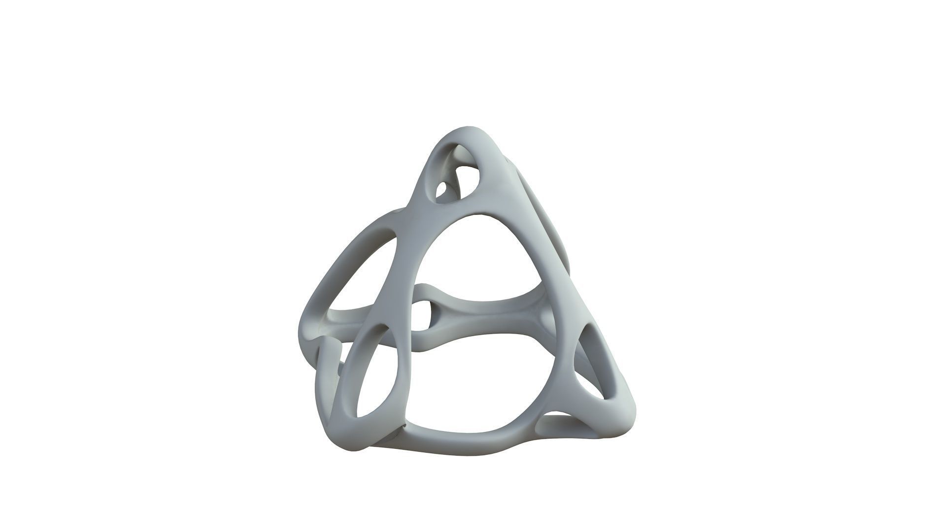 SciFi Cube Object No 63437 Low Poly Shape Low-poly 3D model_6