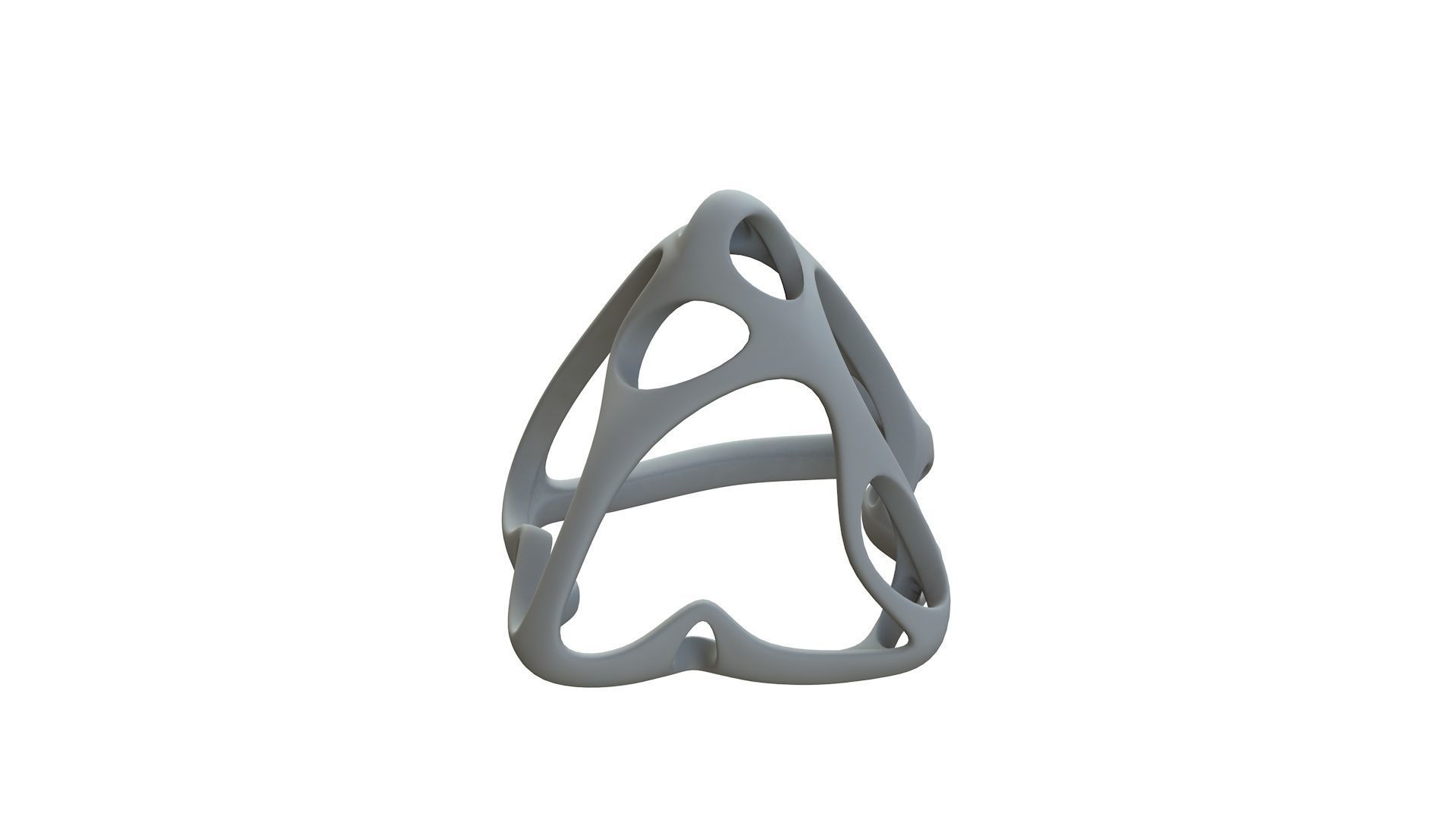 SciFi Cube Object No 63437 Low Poly Shape Low-poly 3D model_12