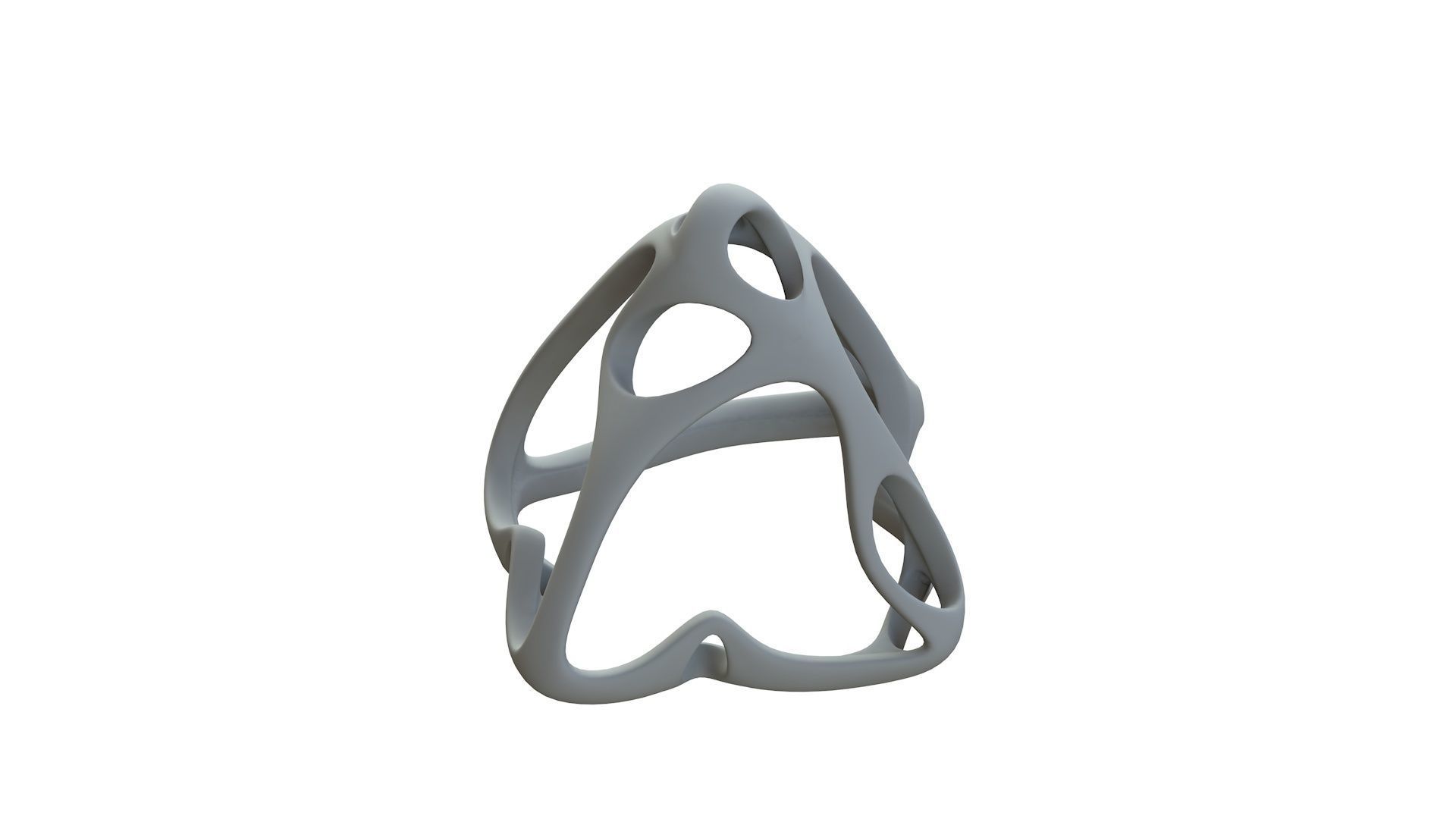 SciFi Cube Object No 63437 Low Poly Shape Low-poly 3D model_13