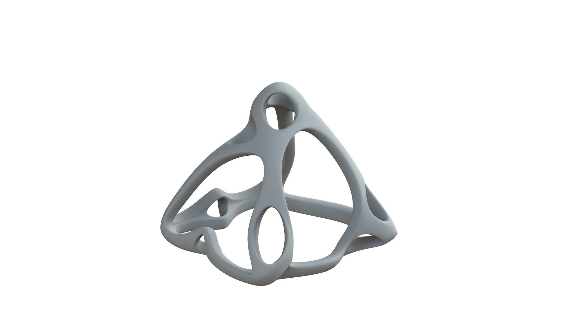 SciFi Cube Object No 63437 Low Poly Shape Low-poly 3D model_8