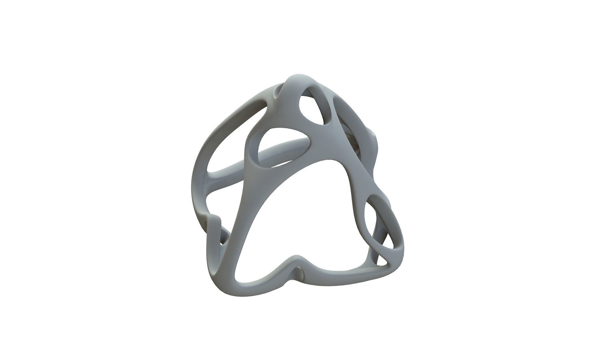 SciFi Cube Object No 63437 Low Poly Shape Low-poly 3D model_14