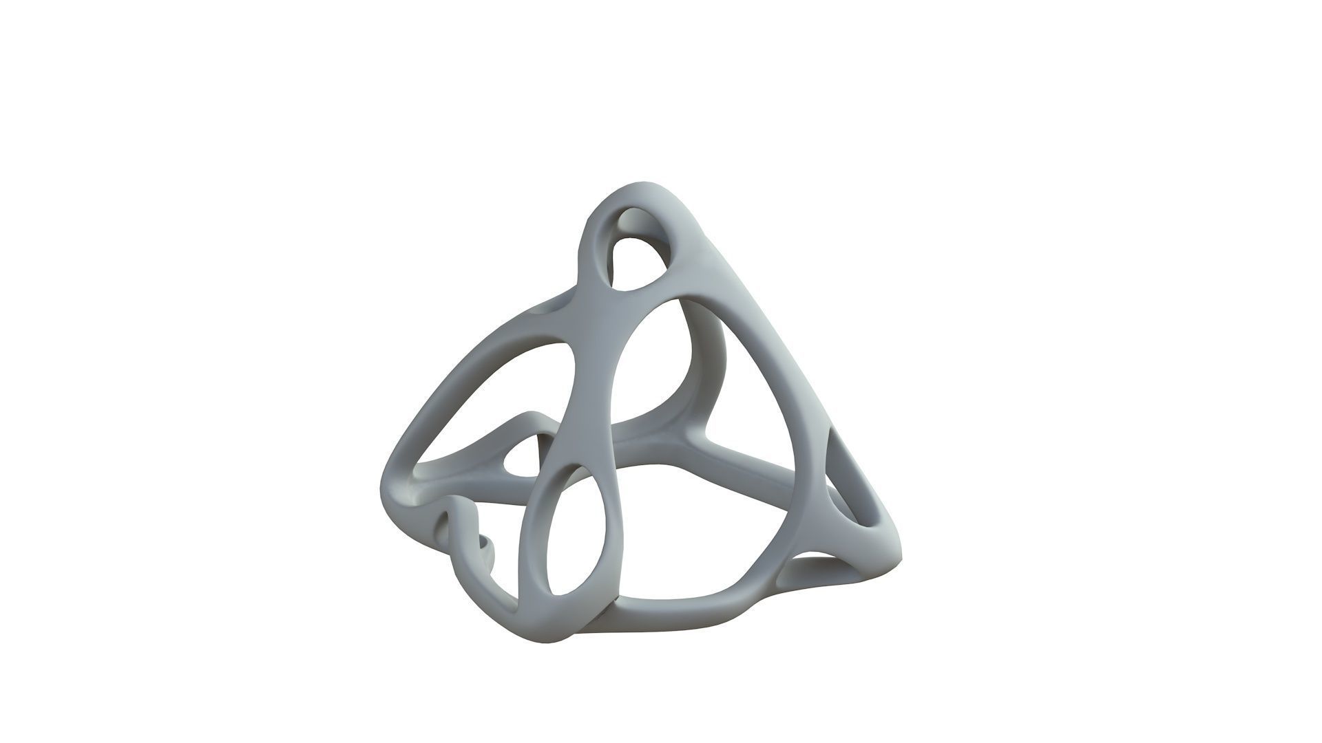 SciFi Cube Object No 63437 Low Poly Shape Low-poly 3D model_7