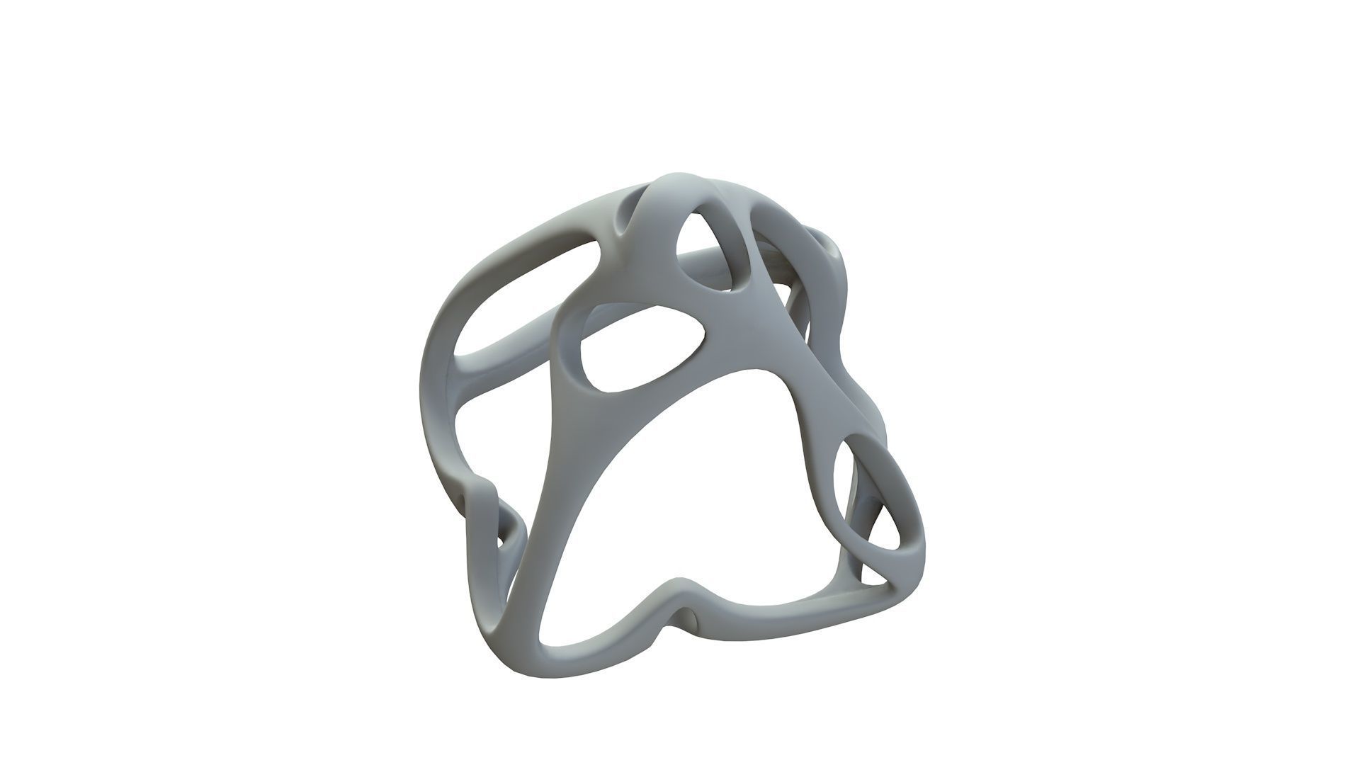 SciFi Cube Object No 63437 Low Poly Shape Low-poly 3D model_15