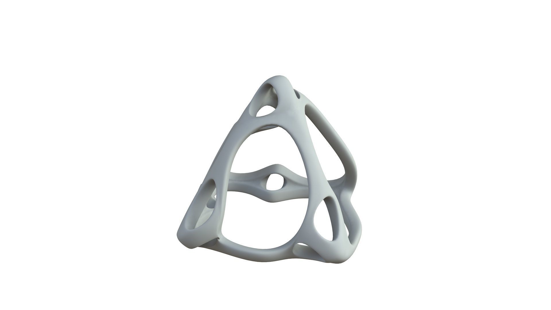 SciFi Cube Object No 63437 Low Poly Shape Low-poly 3D model_5