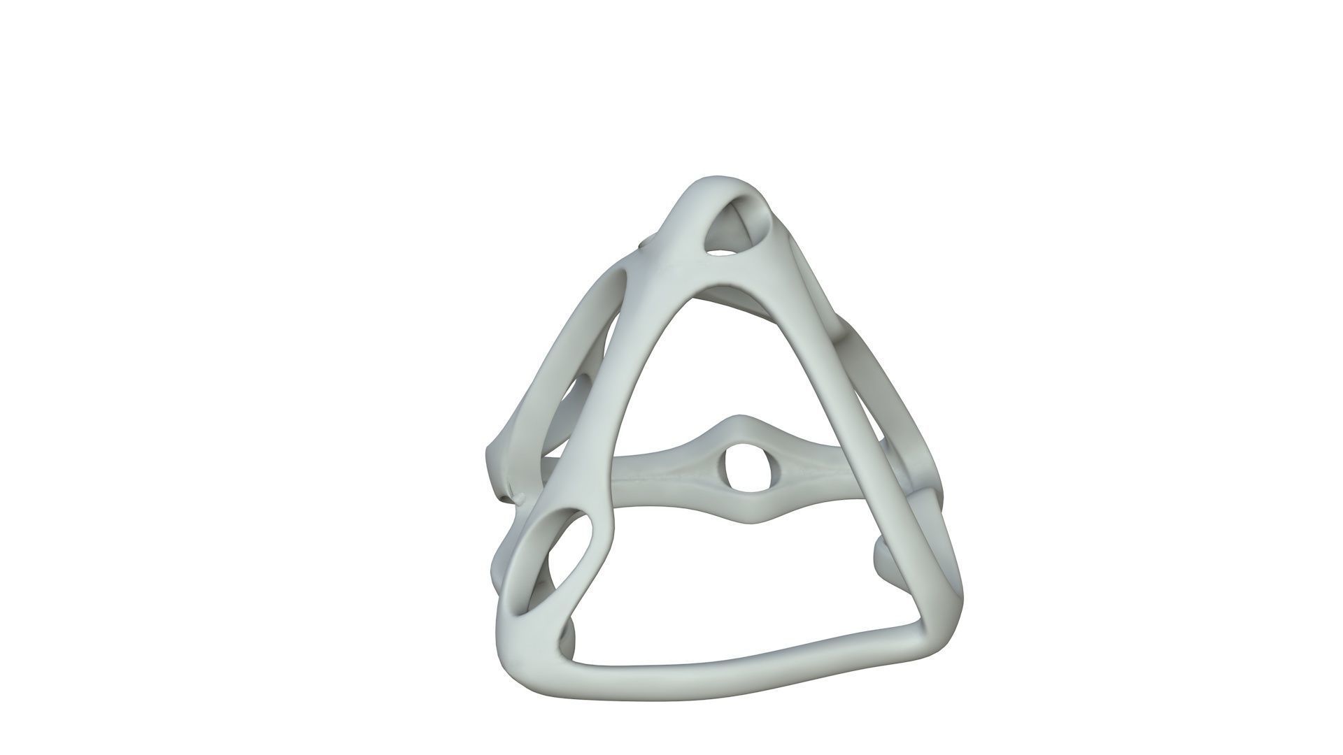 SciFi Cube Object No 63437 Low Poly Shape Low-poly 3D model_2