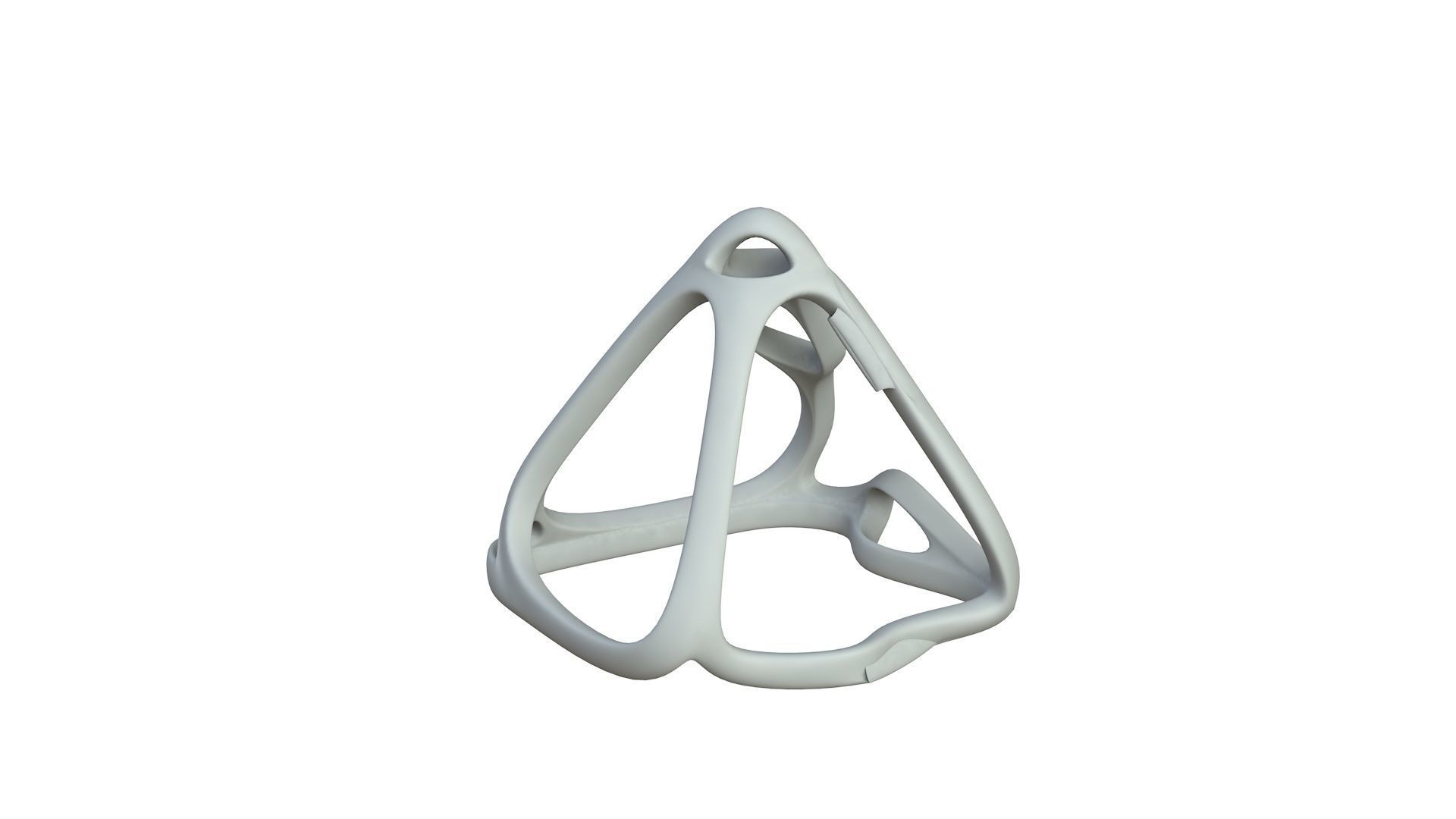 SciFi Cube Object No 63269 Low Poly Shape Low-poly 3D model_3