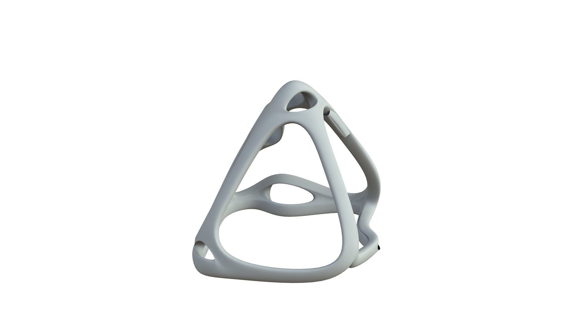 SciFi Cube Object No 63269 Low Poly Shape Low-poly 3D model_5