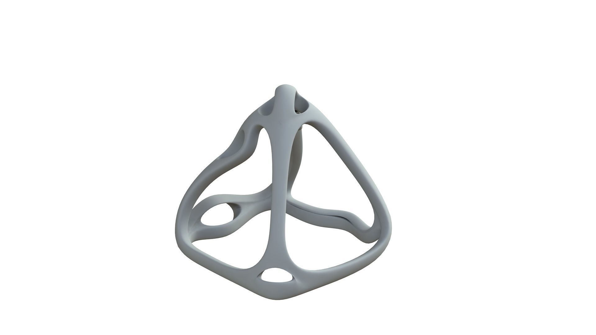 SciFi Cube Object No 63269 Low Poly Shape Low-poly 3D model_8