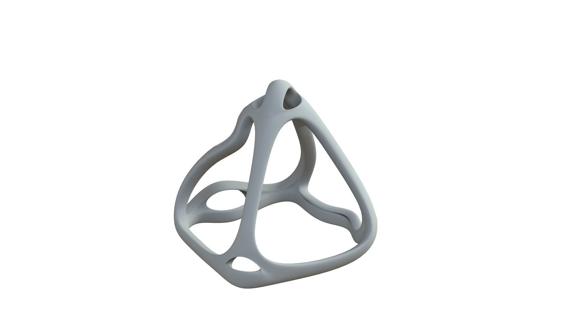 SciFi Cube Object No 63269 Low Poly Shape Low-poly 3D model_7