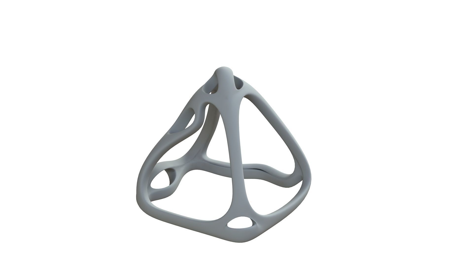 SciFi Cube Object No 63269 Low Poly Shape Low-poly 3D model_9