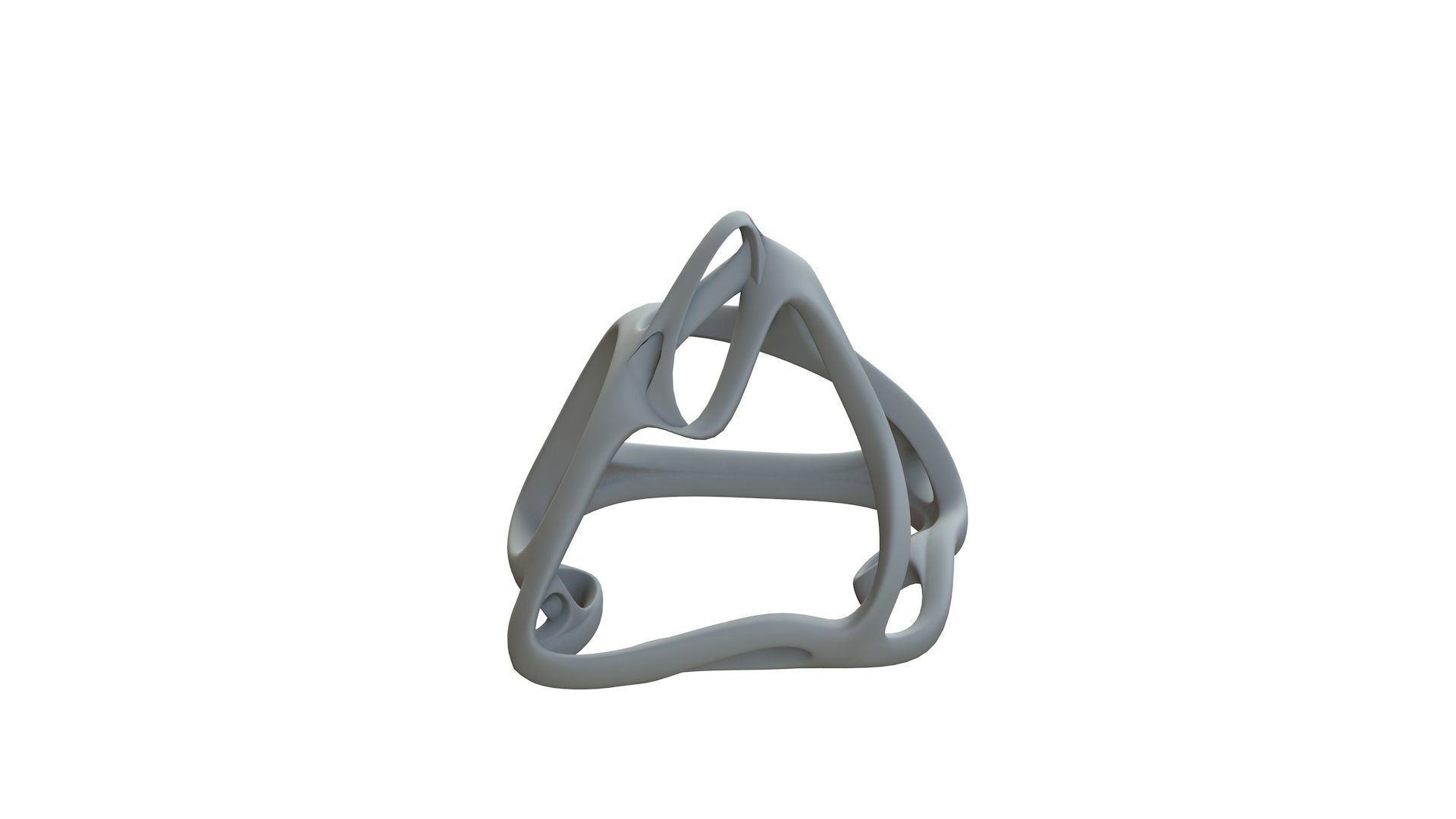 SciFi Cube Object No 62927 Low Poly Shape Low-poly 3D model_11