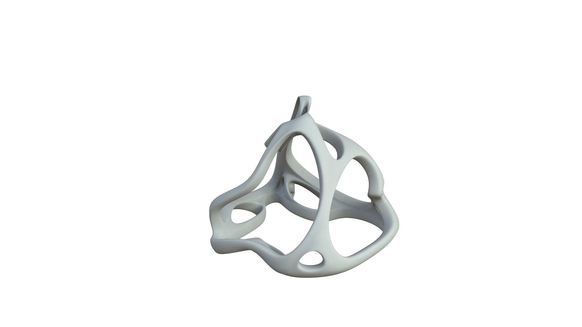 SciFi Cube Object No 62927 Low Poly Shape Low-poly 3D model_4