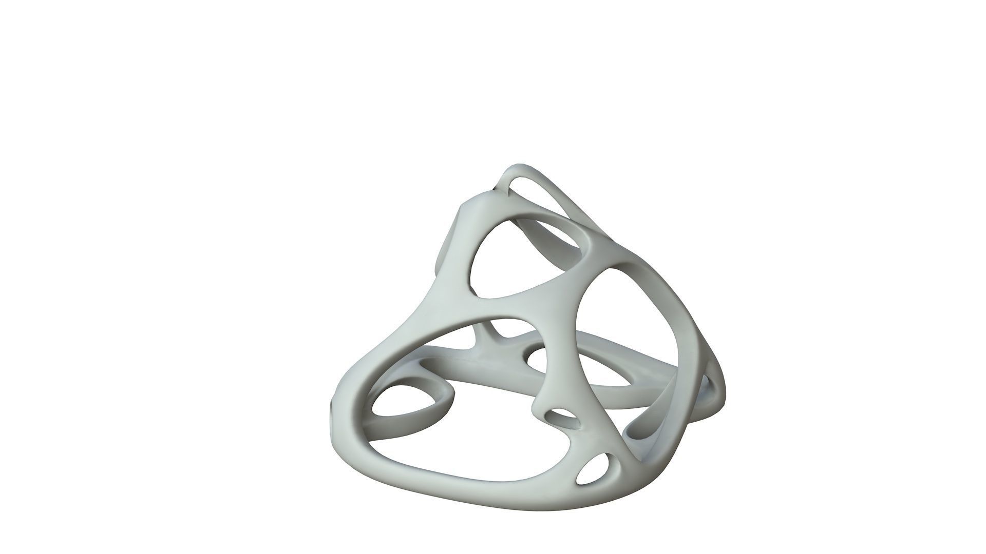 SciFi Cube Object No 62927 Low Poly Shape Low-poly 3D model_1