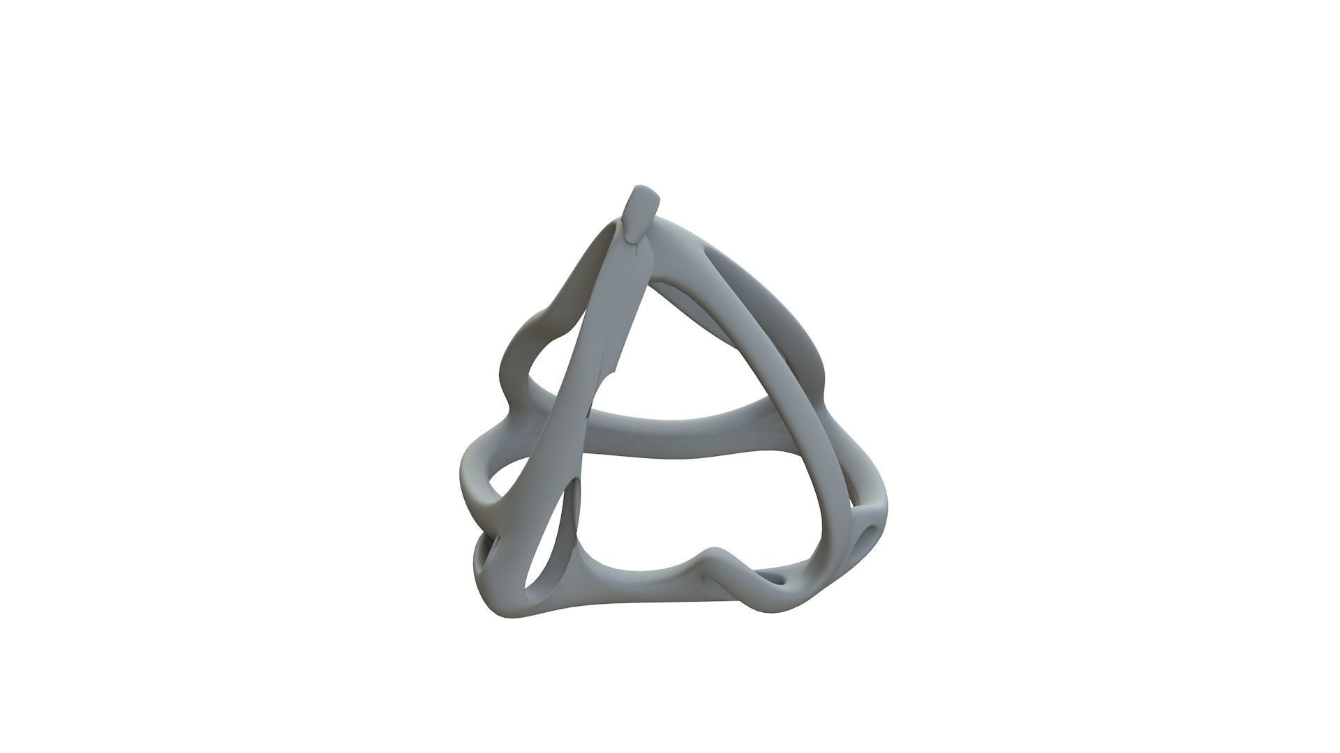 SciFi Cube Object No 62926 Low Poly Shape Low-poly 3D model_12