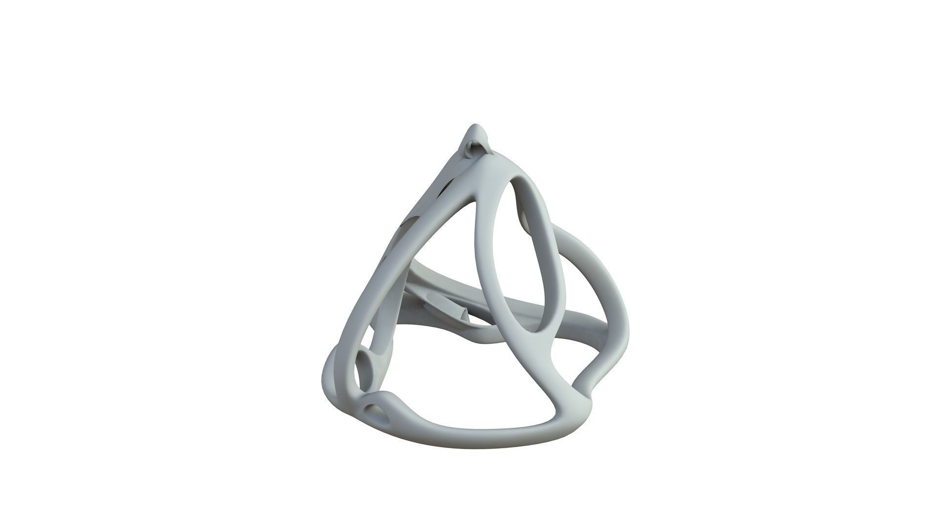 SciFi Cube Object No 62926 Low Poly Shape Low-poly 3D model_5