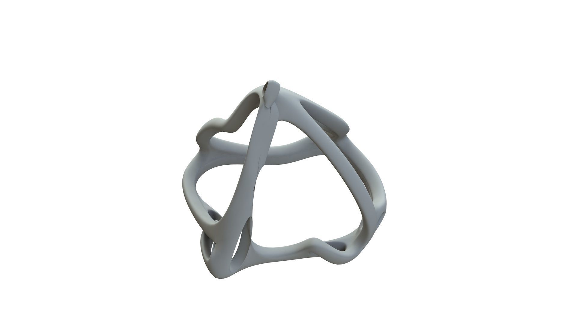 SciFi Cube Object No 62926 Low Poly Shape Low-poly 3D model_14