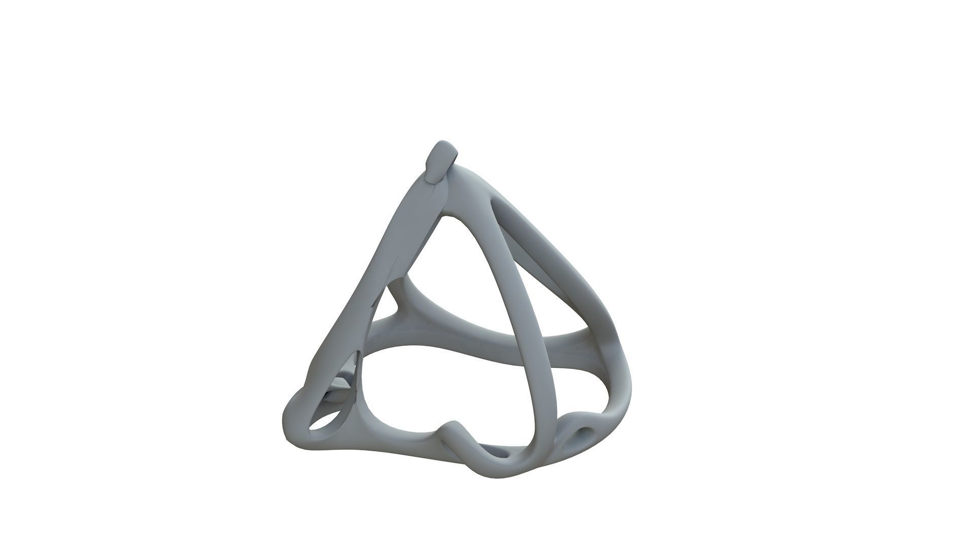 SciFi Cube Object No 62926 Low Poly Shape Low-poly 3D model_10