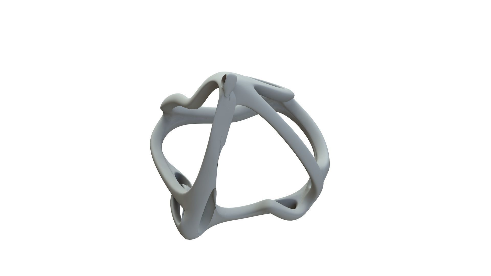 SciFi Cube Object No 62926 Low Poly Shape Low-poly 3D model_15