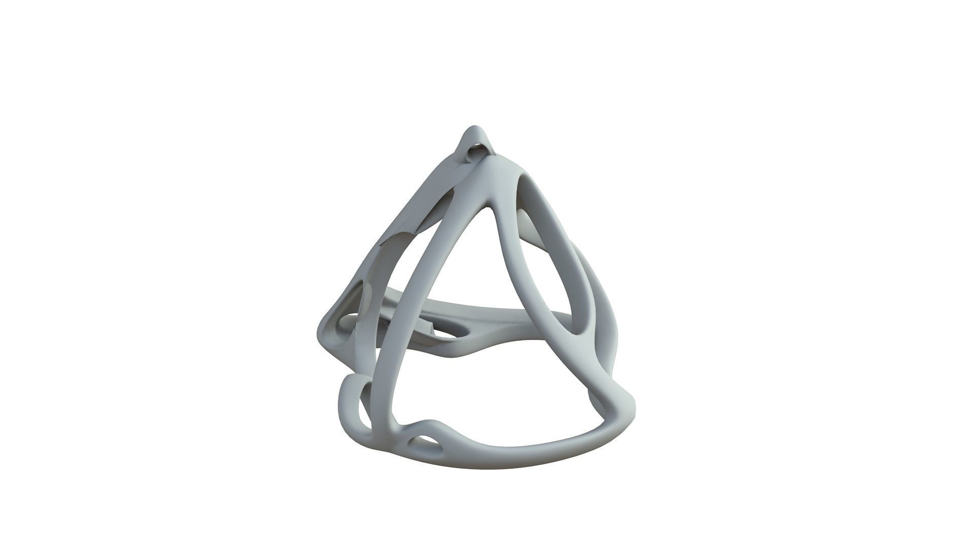 SciFi Cube Object No 62926 Low Poly Shape Low-poly 3D model_6