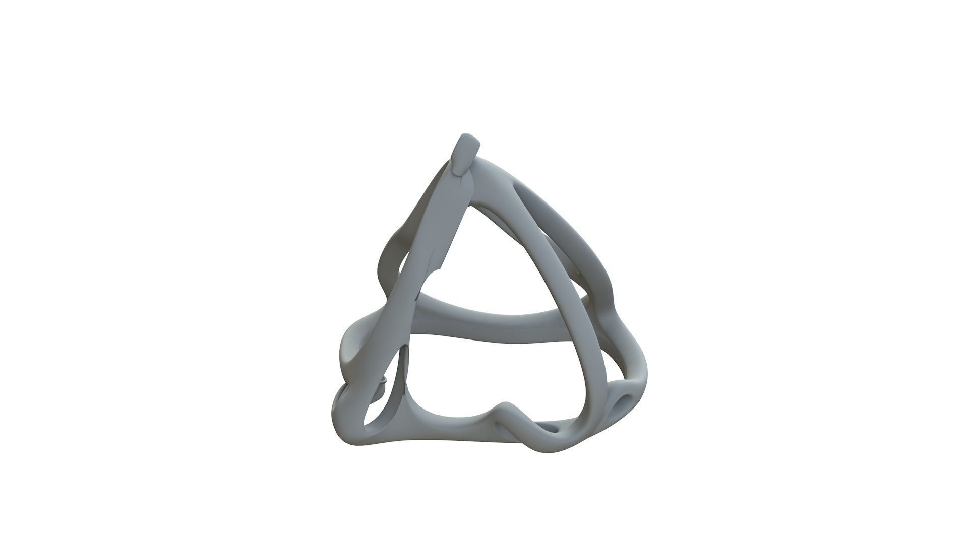 SciFi Cube Object No 62926 Low Poly Shape Low-poly 3D model_11