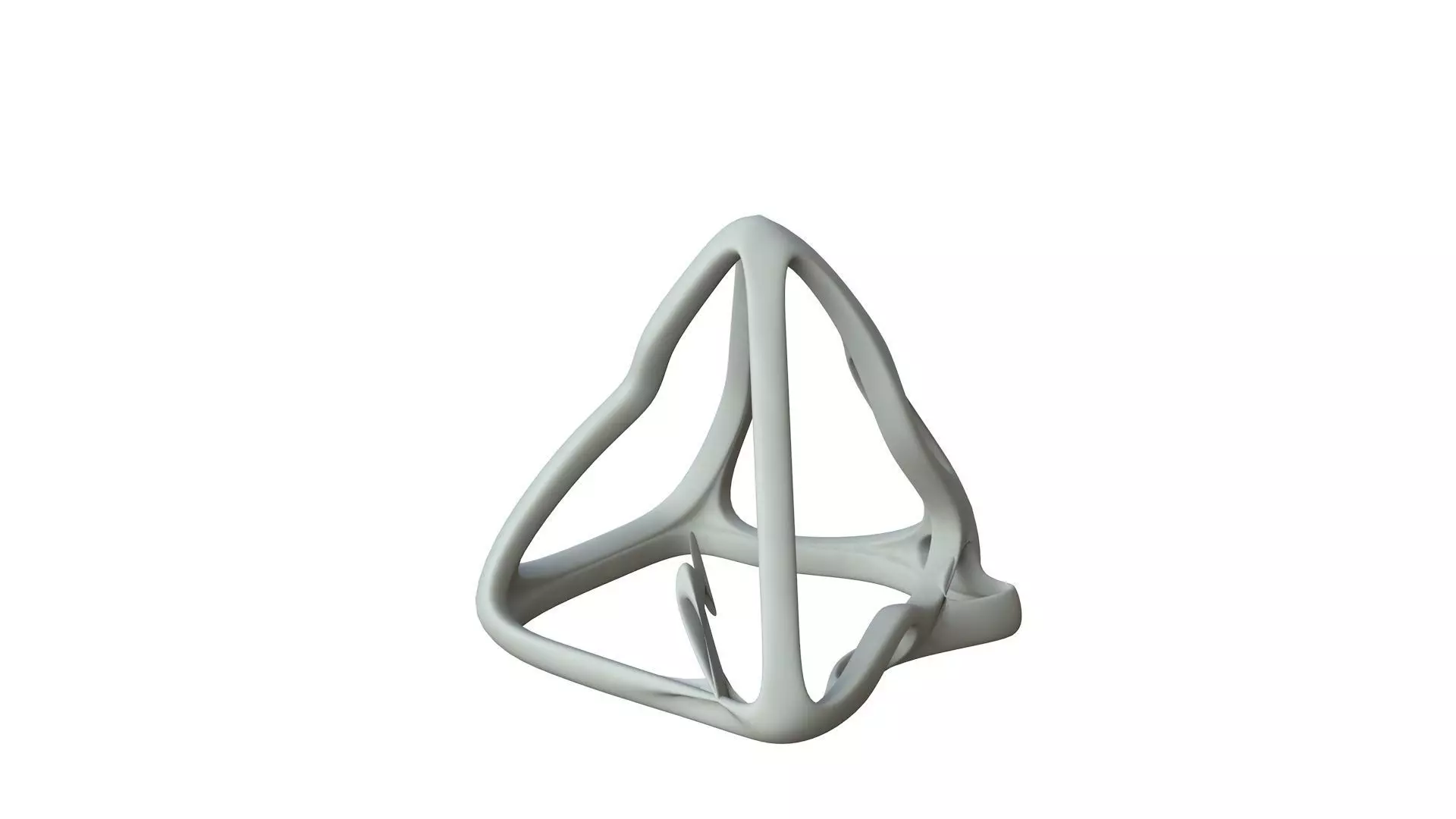 SciFi Cube Object No 62923 Low Poly Shape Low-poly 3D model_0