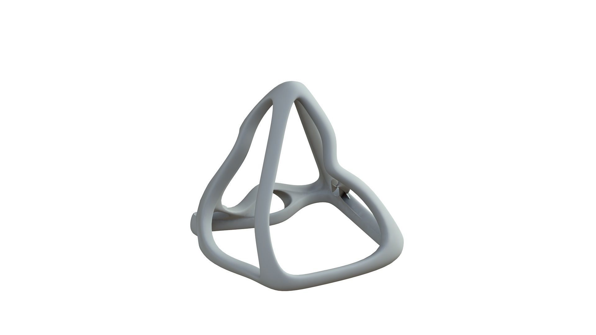 SciFi Cube Object No 62923 Low Poly Shape Low-poly 3D model_7