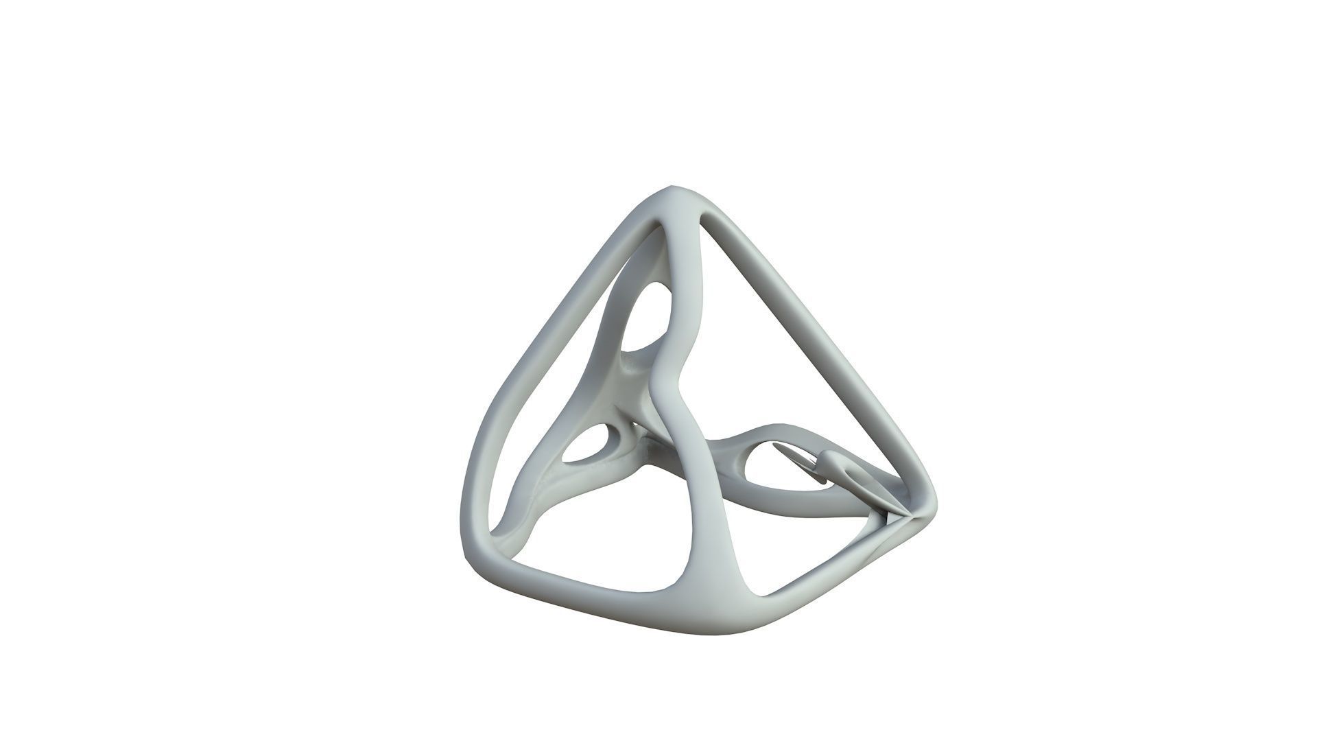 SciFi Cube Object No 62923 Low Poly Shape Low-poly 3D model_4