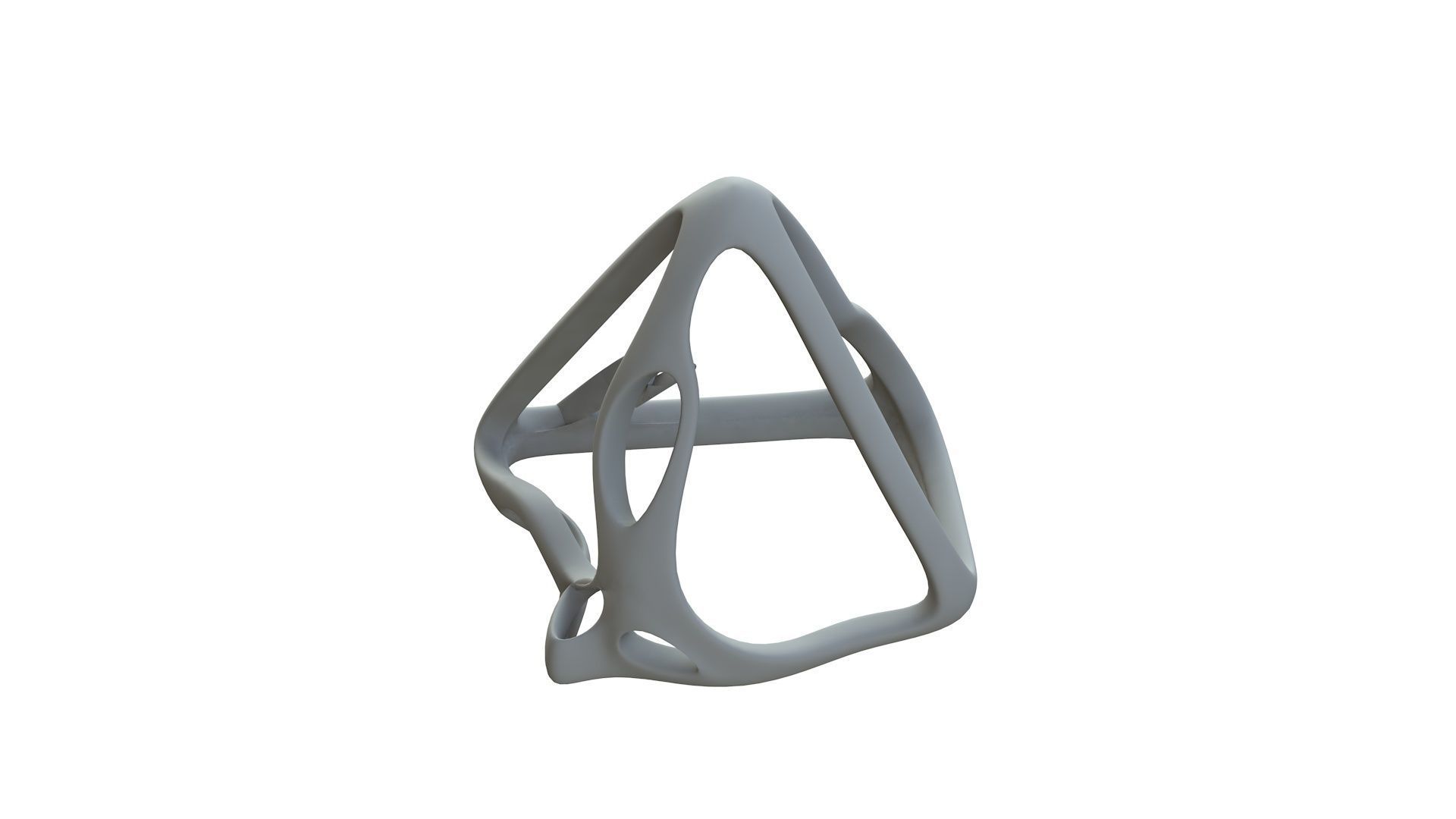 SciFi Cube Object No 62923 Low Poly Shape Low-poly 3D model_13