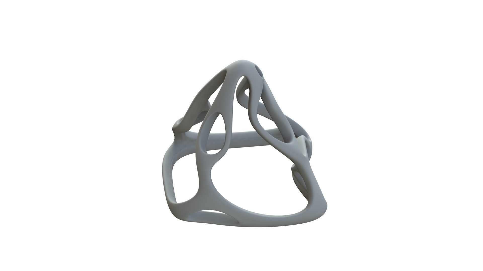 SciFi Cube Object No 62896 Low Poly Shape Low-poly 3D model_13